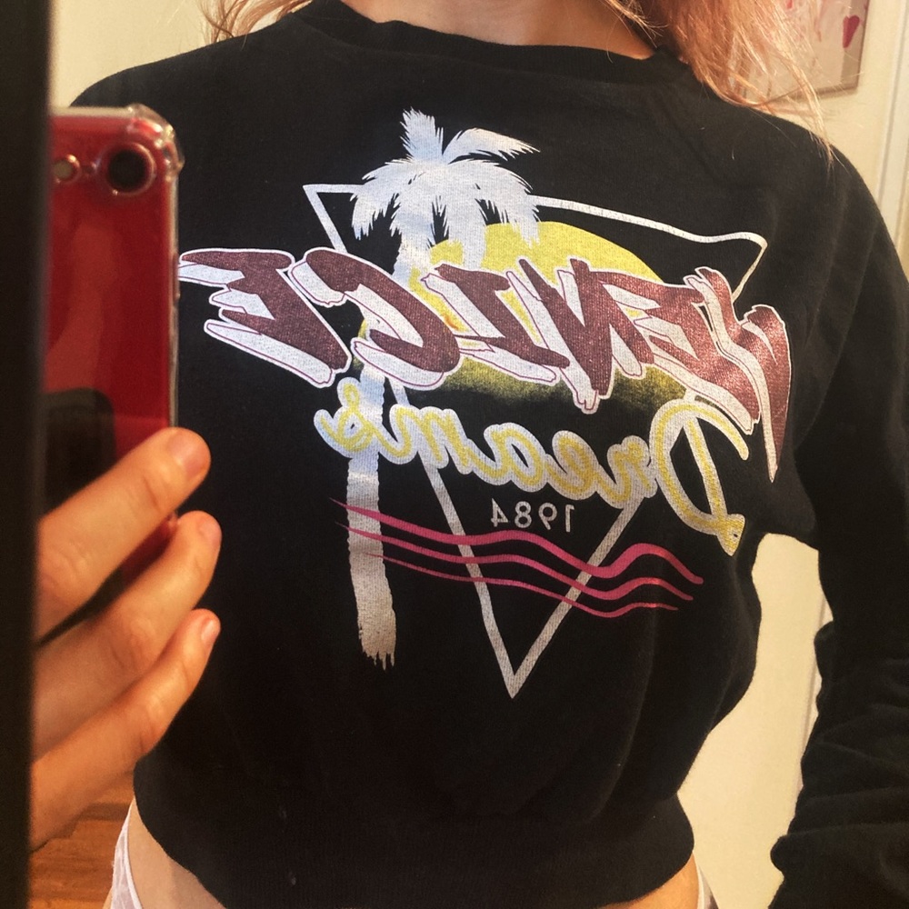Venice Dreams - Black sweatshirt
